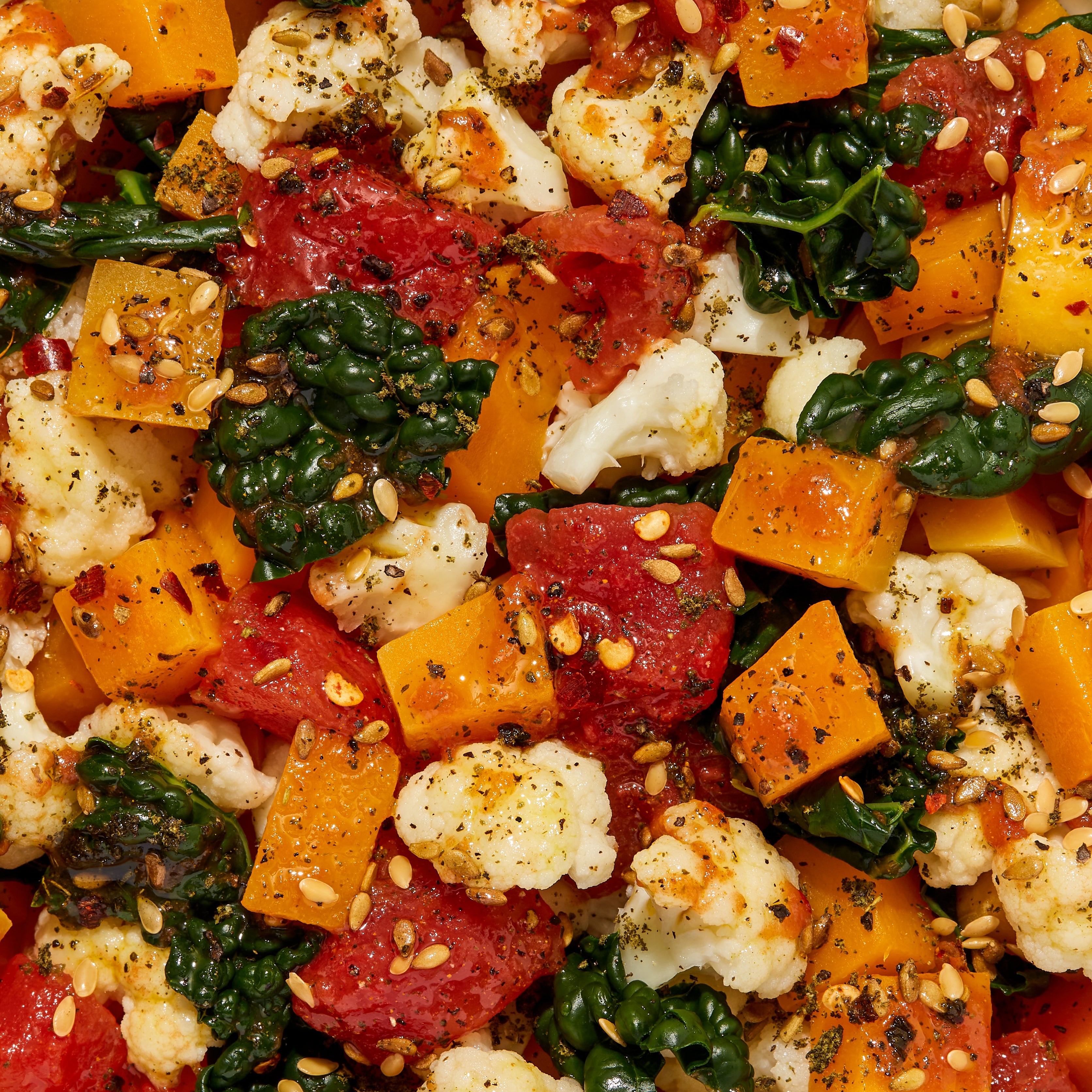 Butternut Squash + Kale Shakshuka