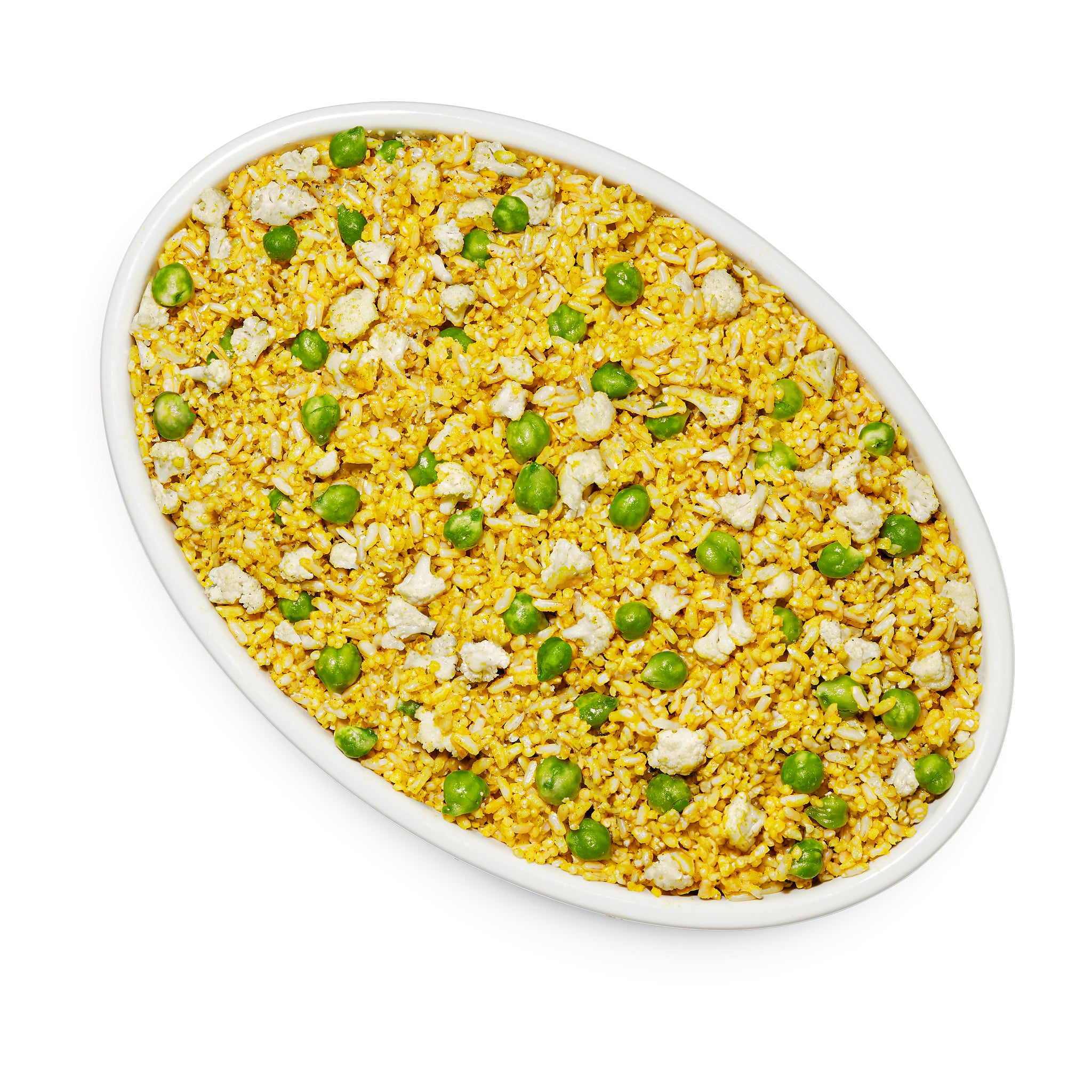 Curried Brown Rice + Green Chickpea